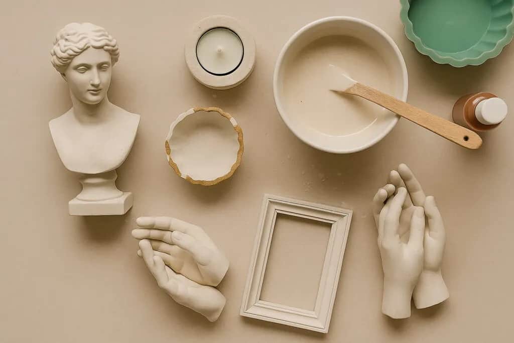Jak zrobić gips w domu – proste sposoby na udane projekty rzemieślnicze