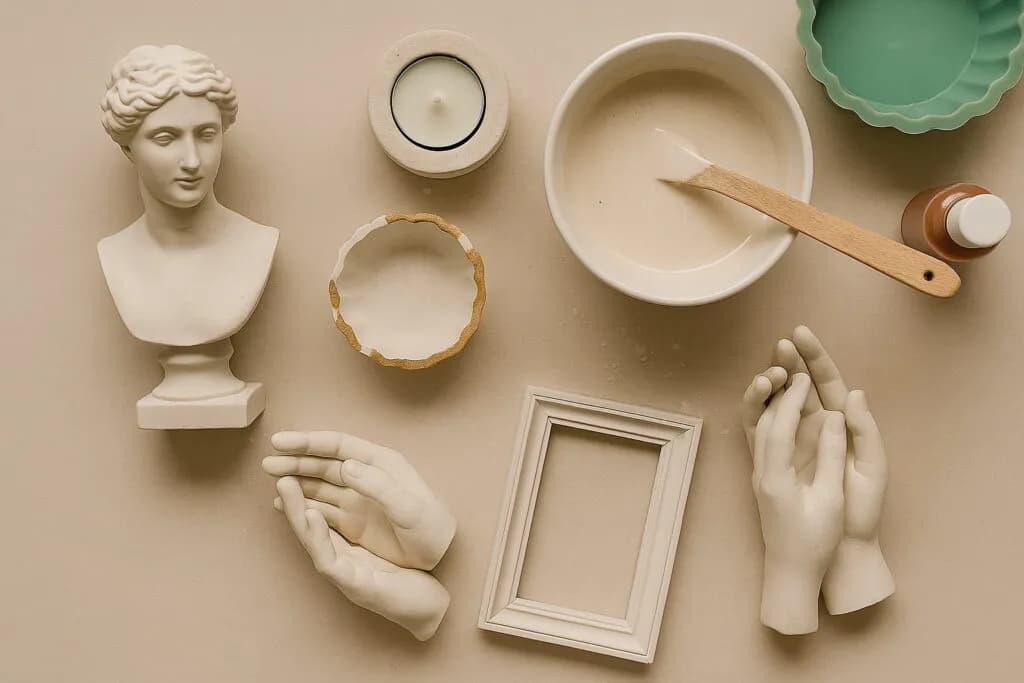 Jak zrobić gips w domu – proste sposoby na udane projekty rzemieślnicze